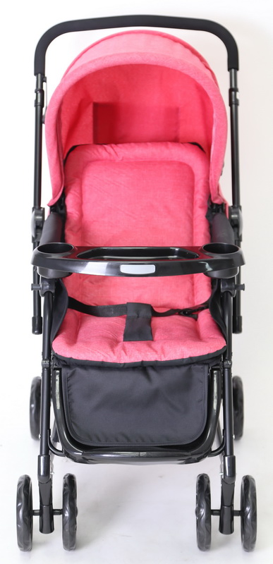 Beautiful Beige and Peach Color Baby Stroller for Cute Babies Gift