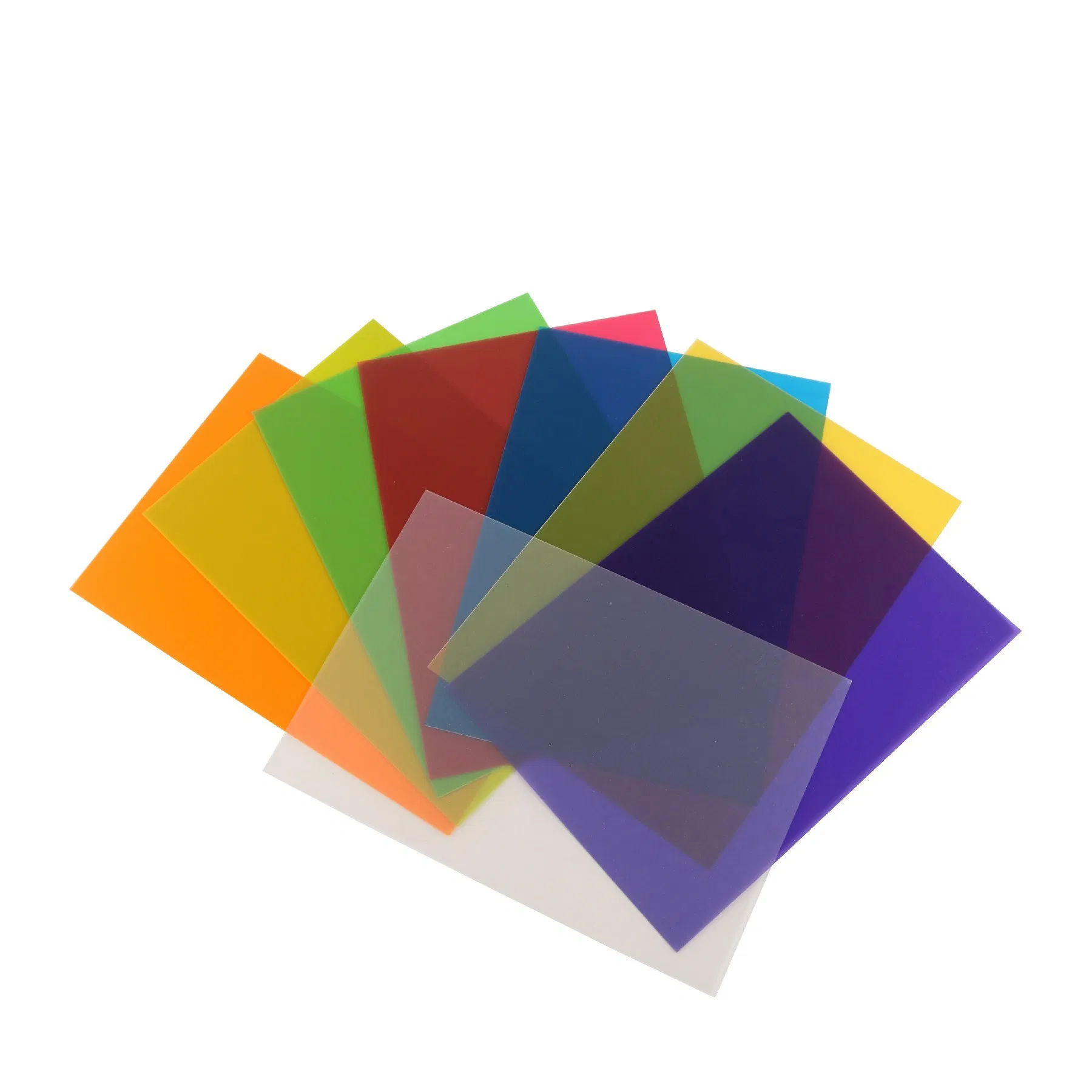 Color PVC Plastic Glossy Red Yellow Blue Green Hard Film 0.5mm Black Sheet