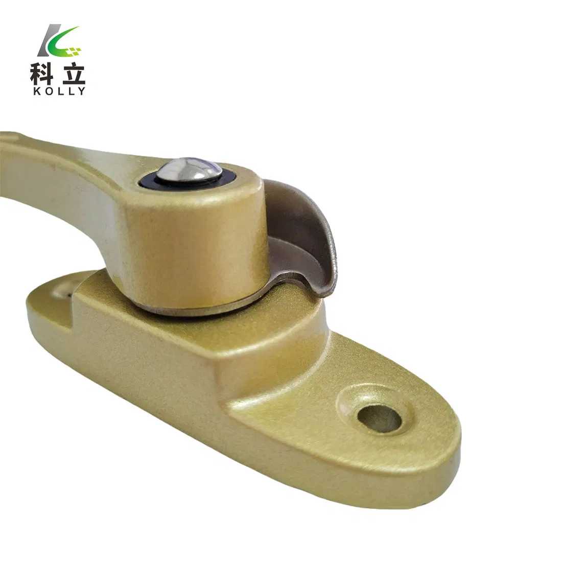 Premium Golden Crescent Moon Lock for Push-Pull Windows