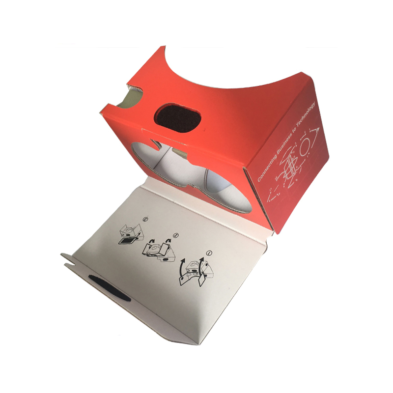 3D Vr Googles Cardboard 3D Virtual Reality Google Cardboard Vr Glasses Logo Customized Vr Video Viewer 2.0