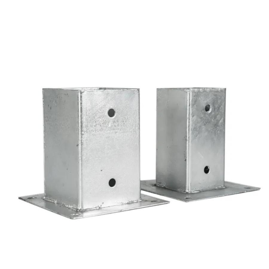 Galvanized Fence Post Anchors Support