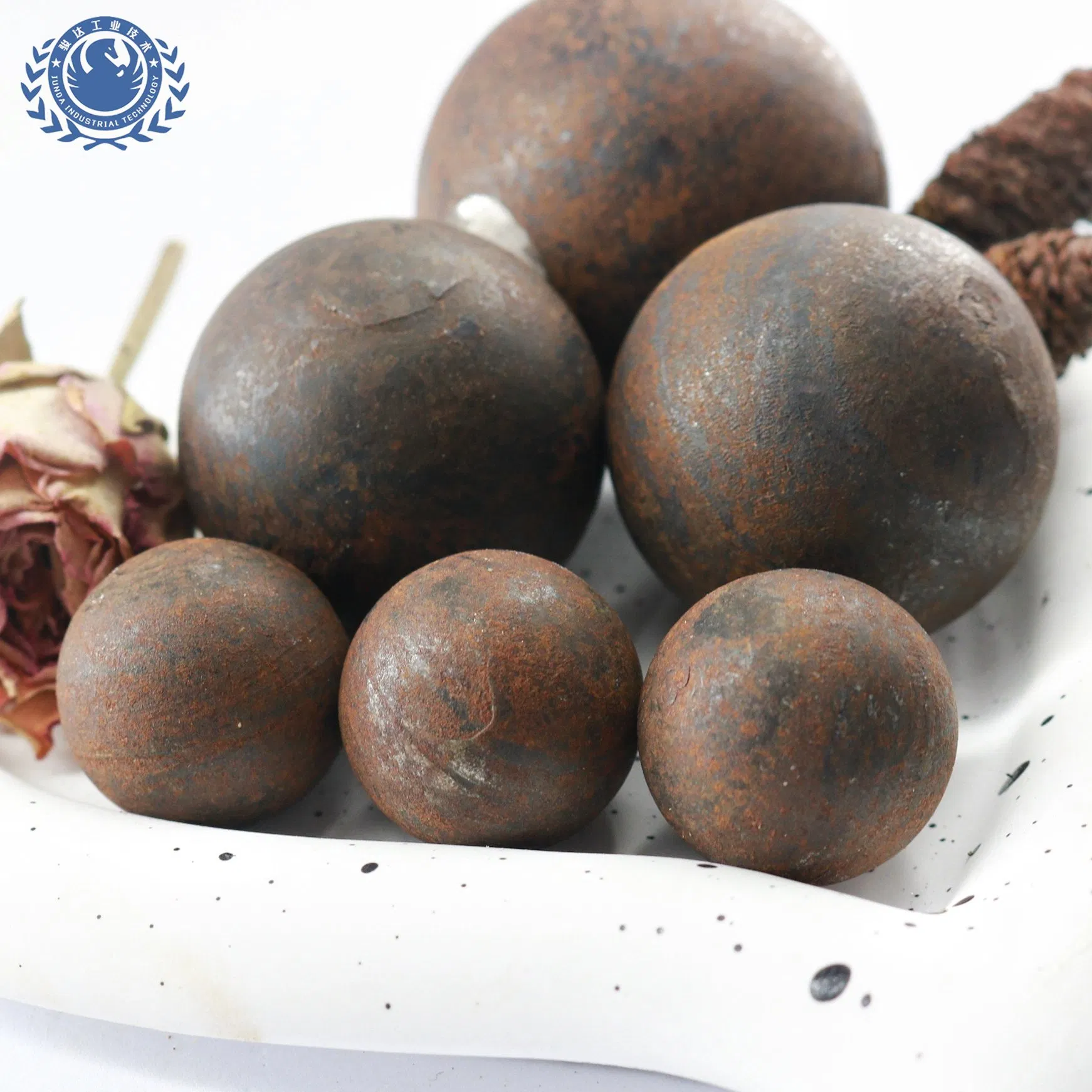 Wearable Forged Steel Balls for Grinding Mill Cenment Plant Low Attrition