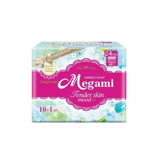 OEM Wholesale High Quality Non Woven Disposable Sanitary Napkin Pad