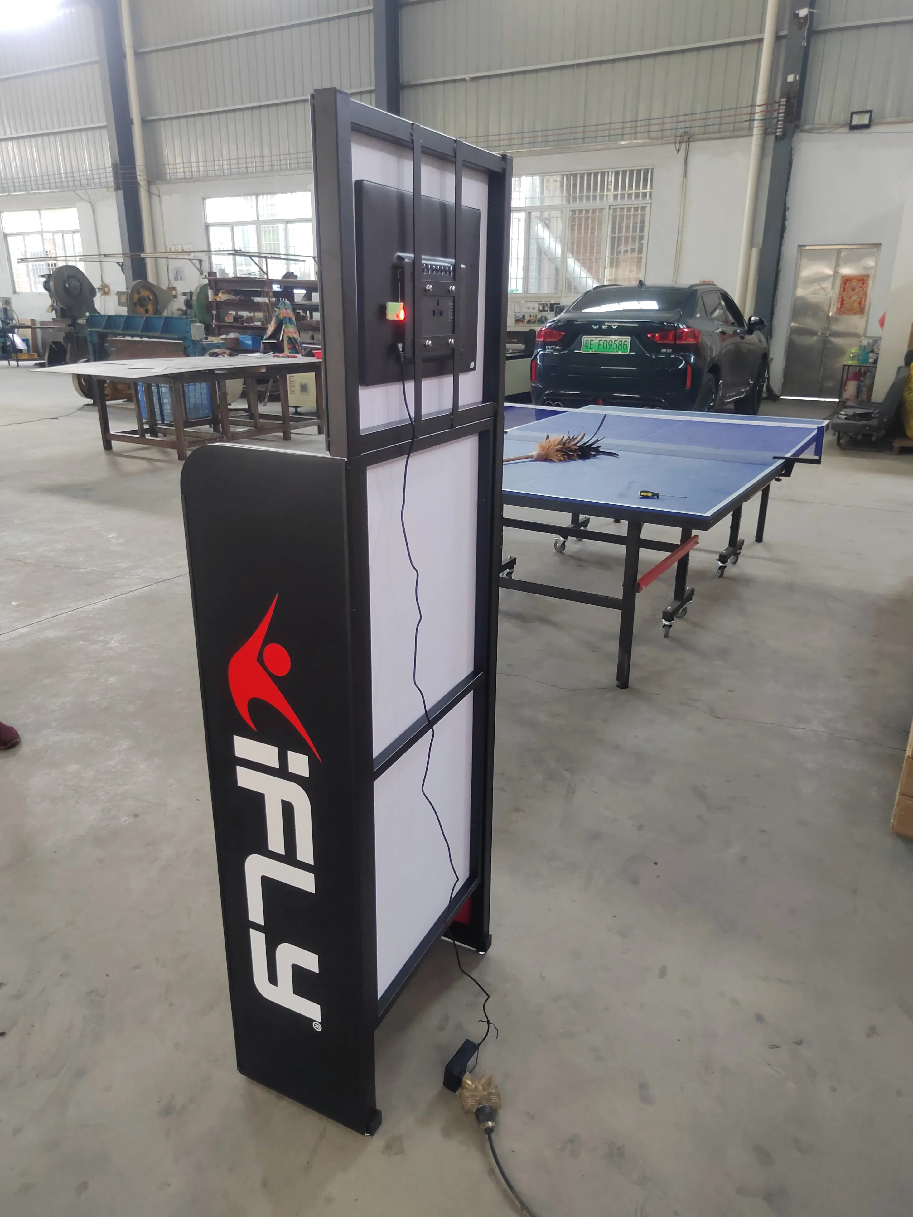 Premium Multi-Function LCD Display Rack for Smart Storage Solutions