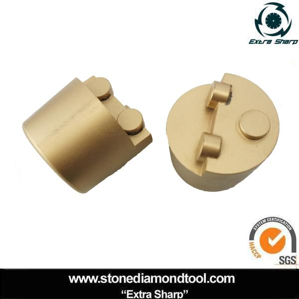 PCD Metal Grinding Plug for Terrazzo and Concrete