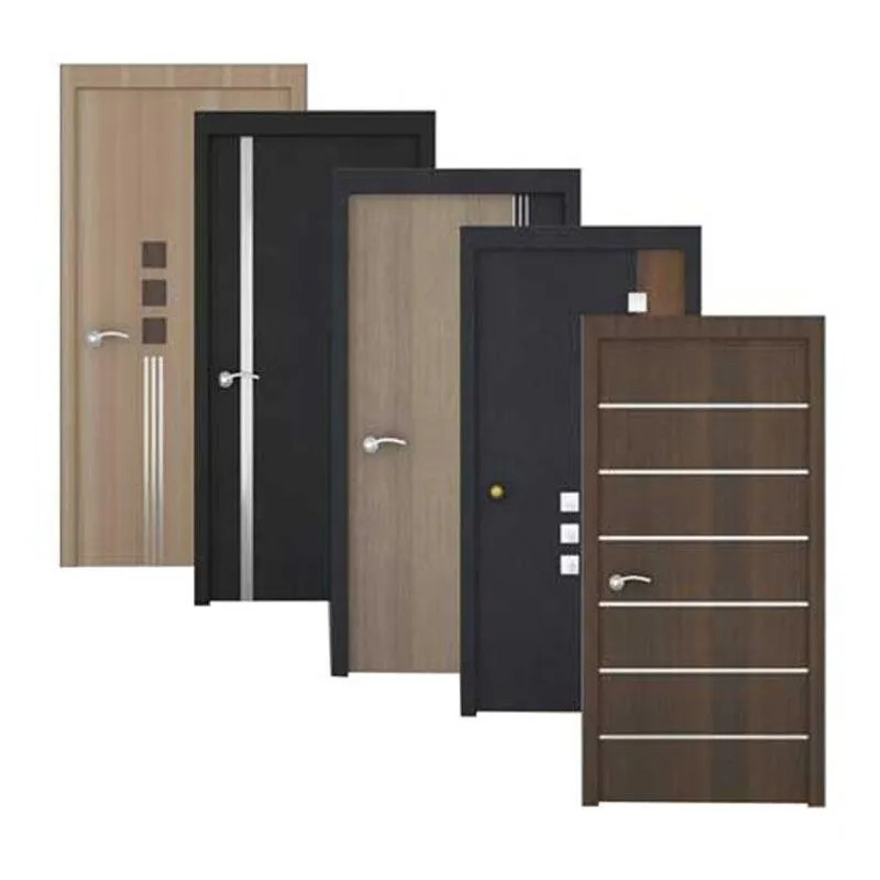Fireproof and Soundproof Wooden Customer Door for Five-Star Hotels