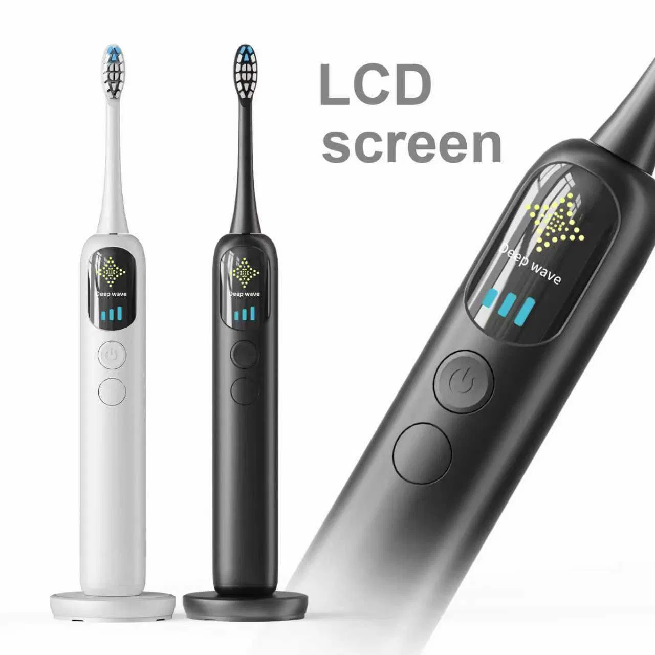 Adult Electric Toothbrush LCD Screen Smart Electric Toothbrush