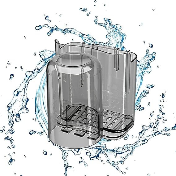 Transparent Toothbrush Cup Holder Wall Mounted Wbb27508
