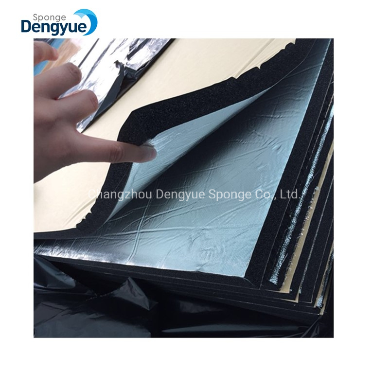 Generator Soundproof Polyurethane Foam with Black Film Aluminum Foil