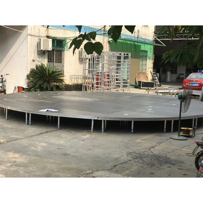 Aluminum Stage Design Drawing Entertainment Stage Portable Event Stage