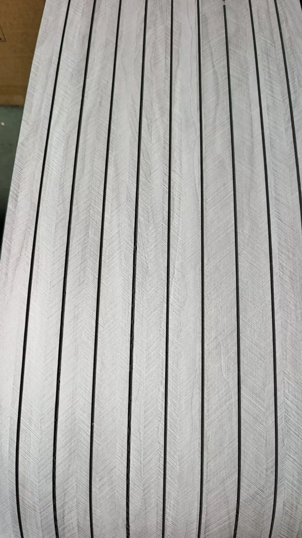 Hot-selling Wood Grain Style Carved Grille Rolls Panels Foam Wall Sticker Home Interior Decoration