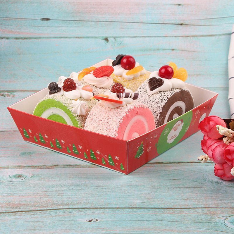 Custom Packaging Cake Box/Sushi Box/Chocolate Packaging Box/Disposable Plates Cutlery/Packaging Carton Box/Chocolate Box/Cardboard Paper Box/Disposable Plates