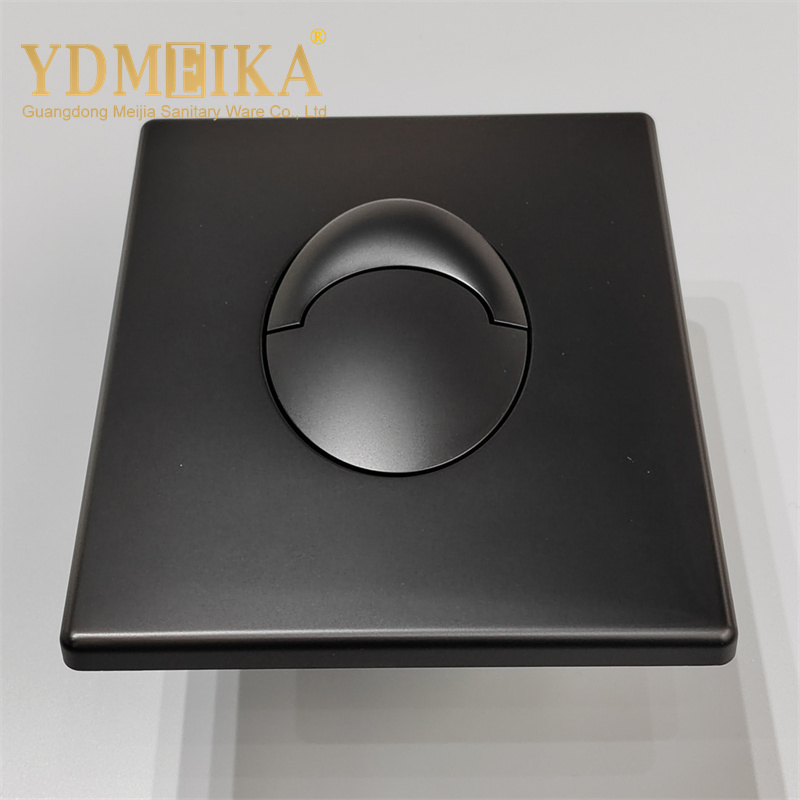 Dual Flush Toilet Flush Plate Mute Type Function Wall Mount Toilet Flush Button Panel