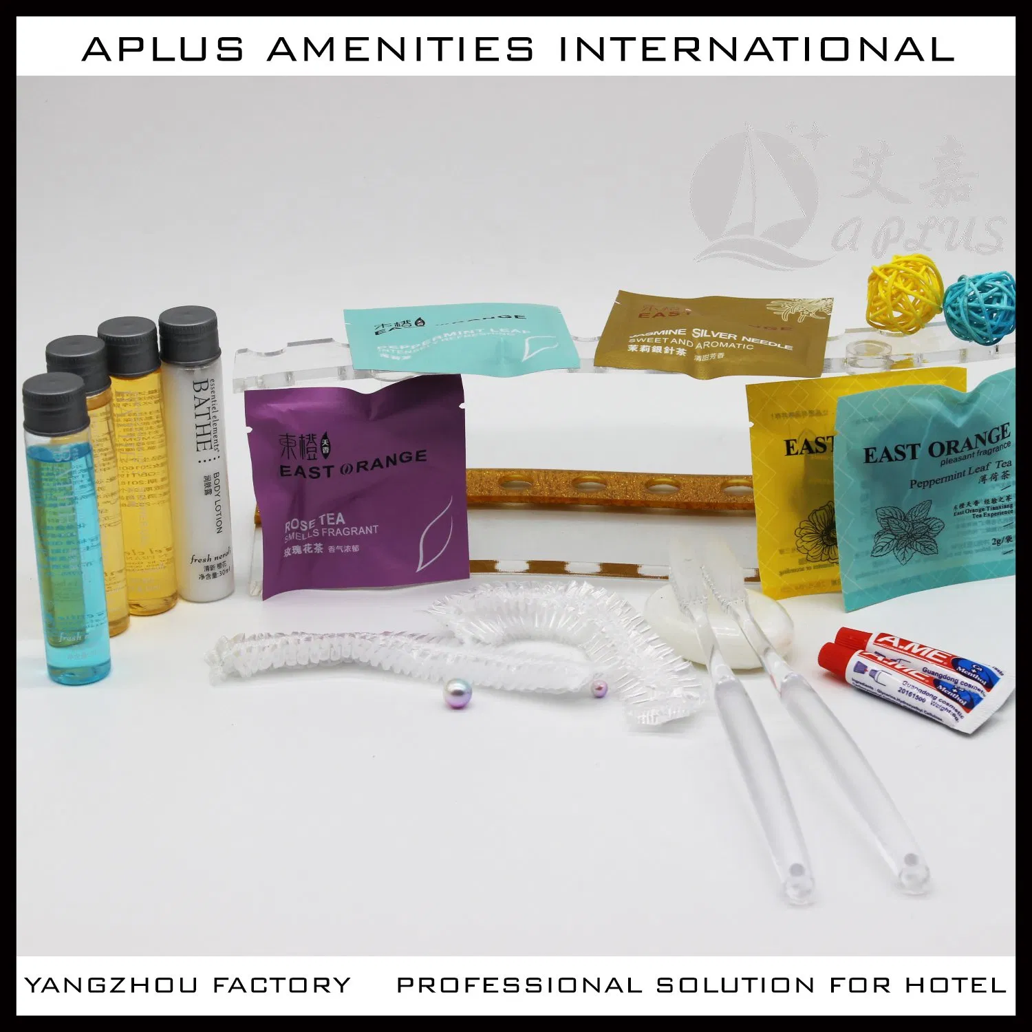 Beautiful Luxury Hotel Bathroom Amenity Sets 01