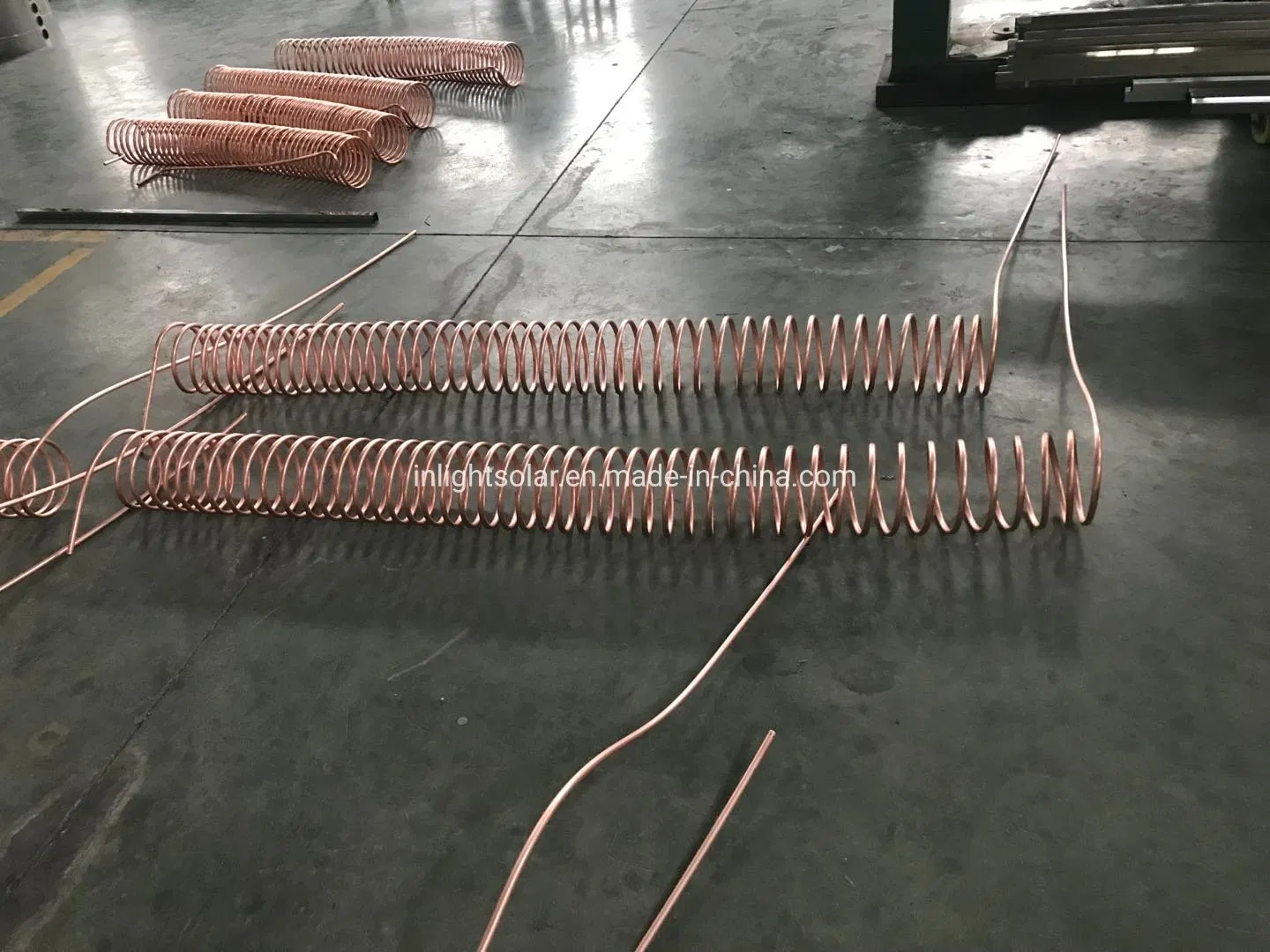 Solar Hot Water Heater with Copper Coil (INLIGHT-C) "