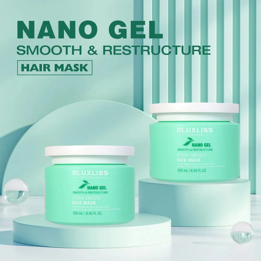 Luxliss Nano Smooth Hair Mask Factory Moisturizing Repair Damaged Hair Treatment Cream