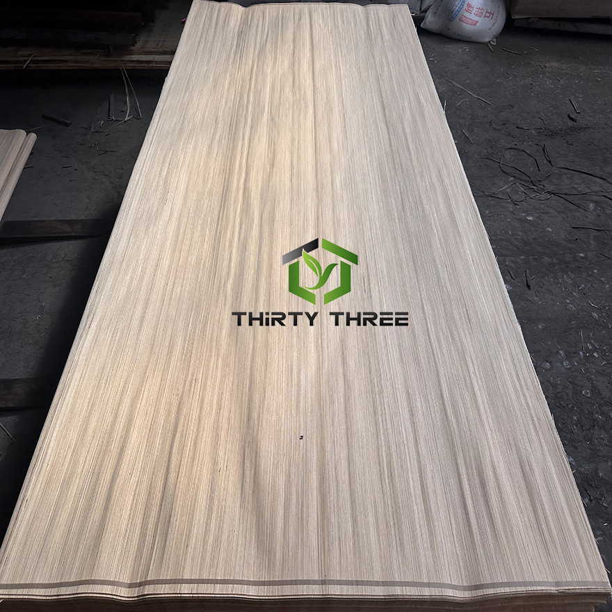 Best Price Recon Poplar Veneer Wood Veneer for India Market with Good Quality