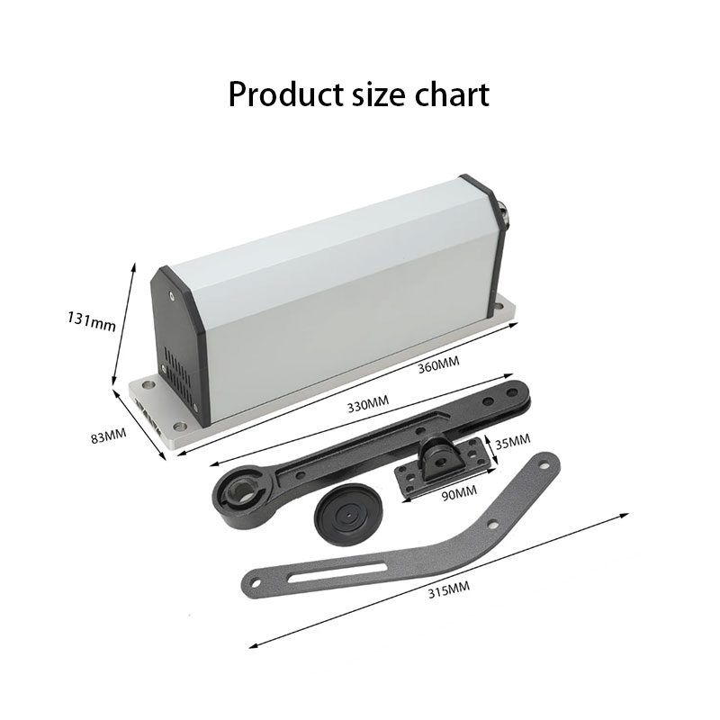 Electric Door Closer Automatic Opener Swing Door Sensor Door Opener Motor Complete Set