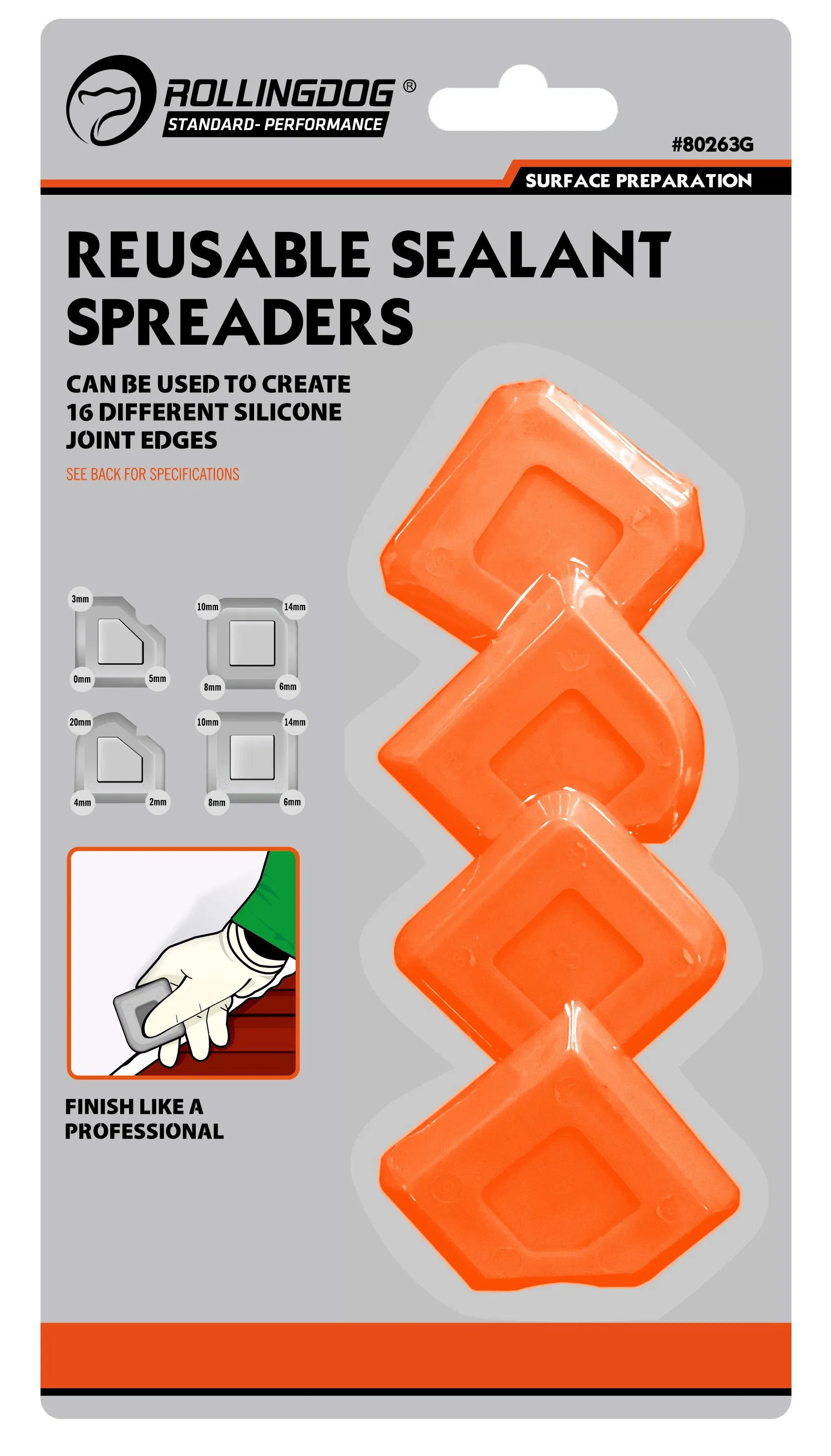 Rolingdog-Standard 80263G Painting Tool Sealant Spreaders