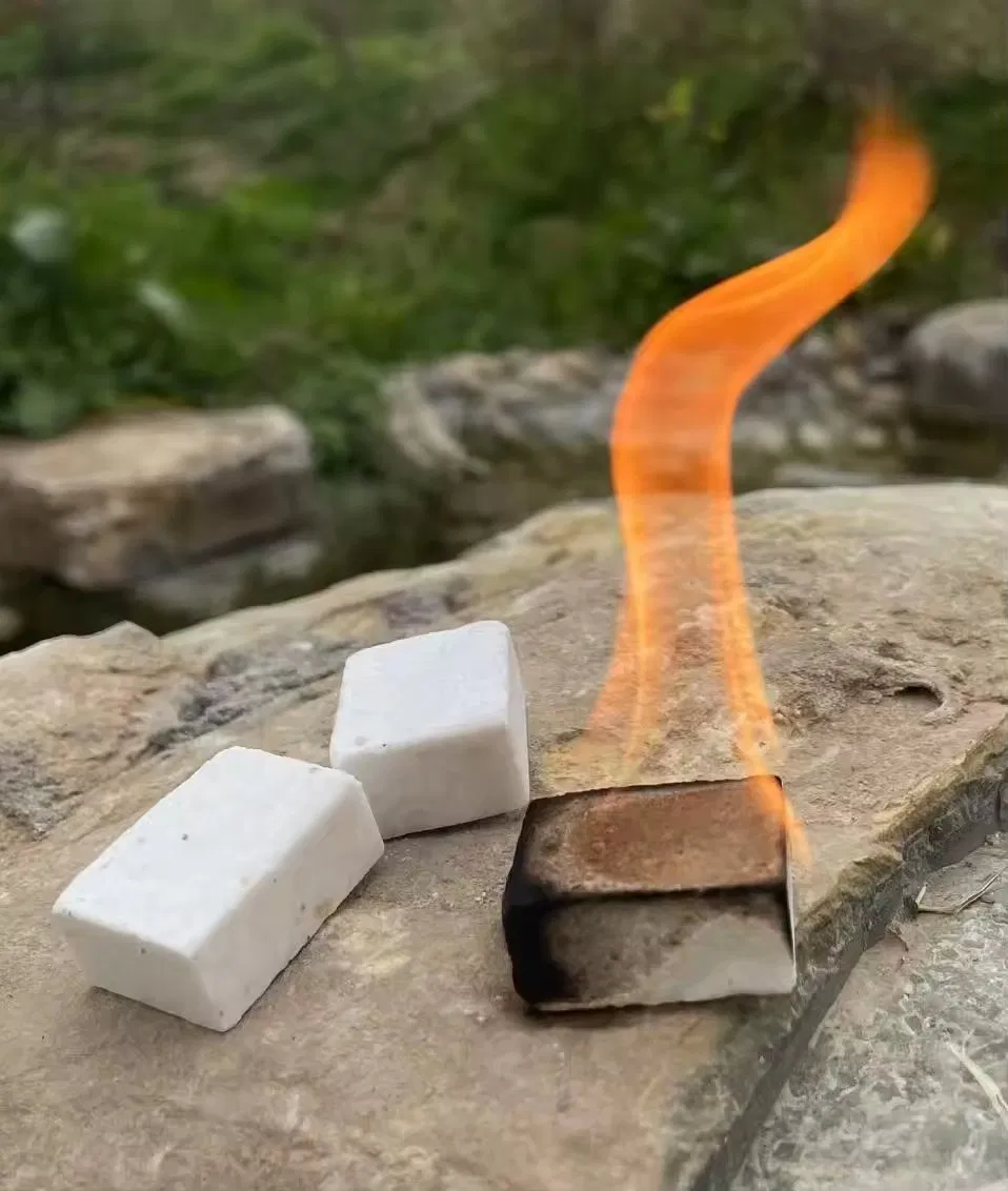 Outdoor BBQ Accessories: Charcoal Grill White Fire Starter Cubes