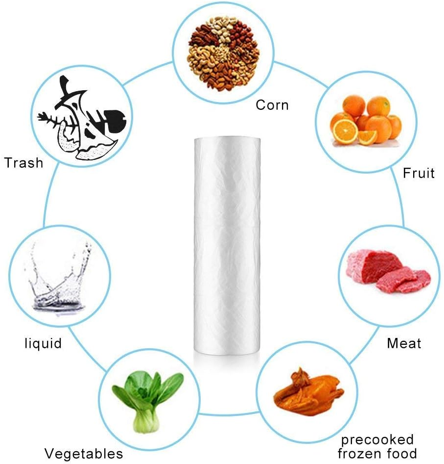 Breathable Transparent Perforated Bags for Extended Vegetable Freshness