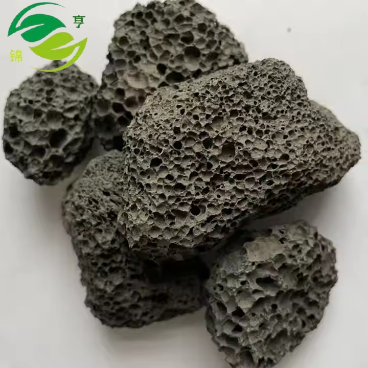 Pond Farming Volcanic Rock Natural Volcanic Rock Particles Porous Volcanic Rock
