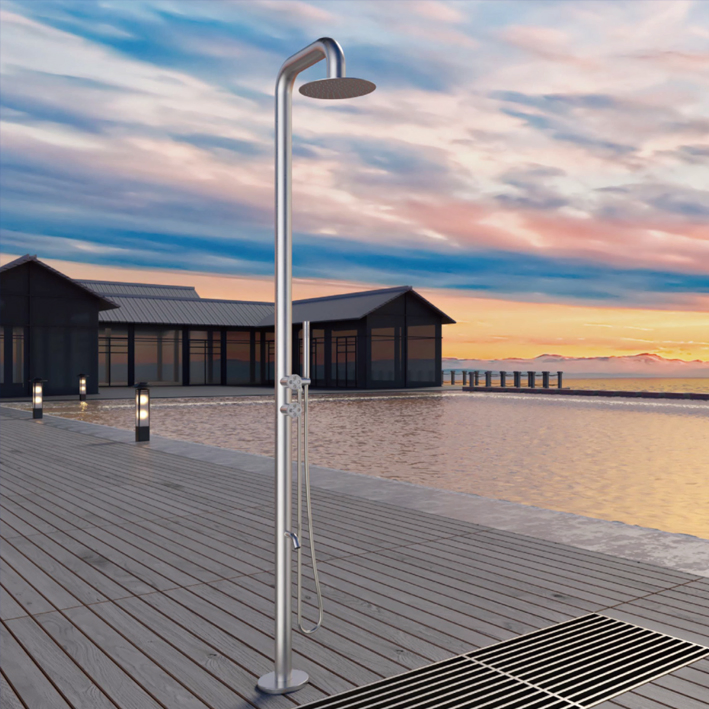 Swimming Pool Durable Faucet Manufacture Stainless Steel 304/316L Mixer Outdoor Shower