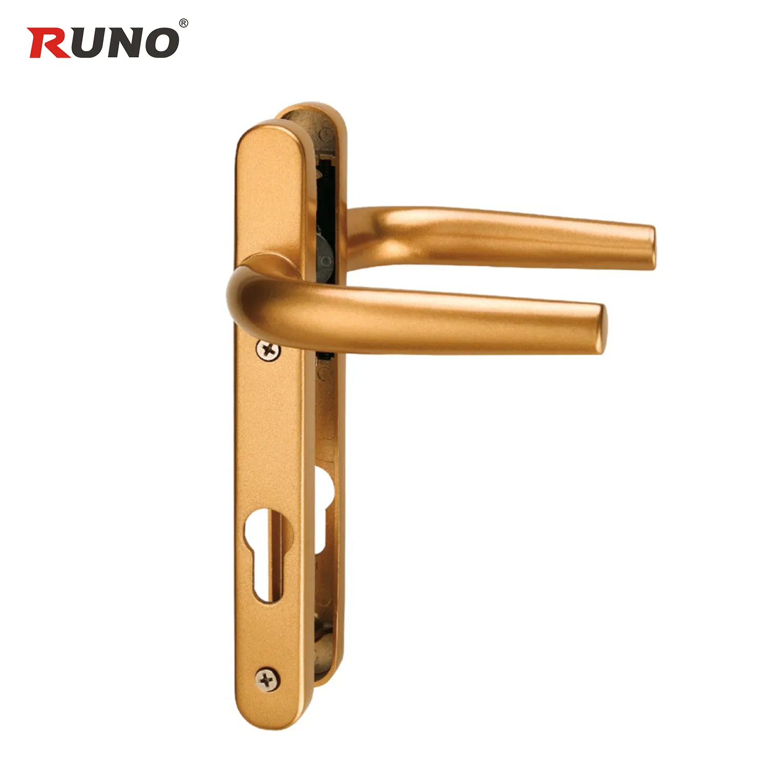Outside Swing Door Handle Push to Lock Storm Door Handle Replacement