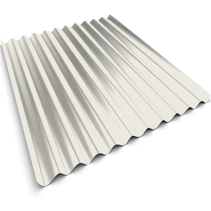 Aluminium Zinc Coated Corrugated Water Wave Metal Roofing Tiles Construction Material
