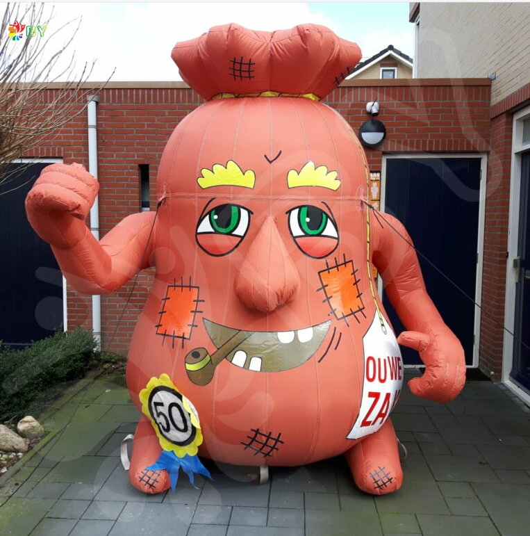 Holland Inflatable Old Bag Cartoon for Advertising