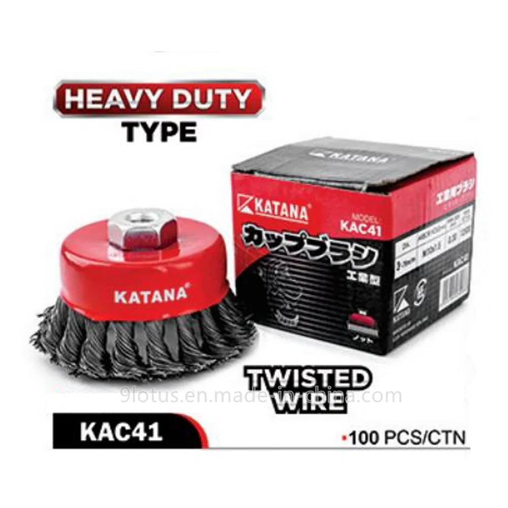 Cup Brush Industrial Grade Steel Wire Factory Direct Sale OEM Customizable