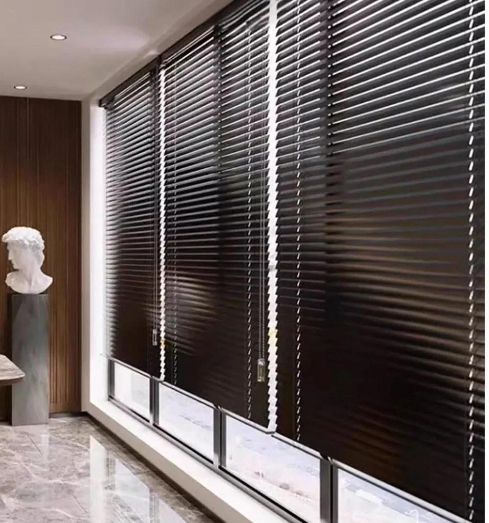 Best Choice High Quality Luxury Horizontal Blinds Elegant Faux Basswood Venetian Blinds