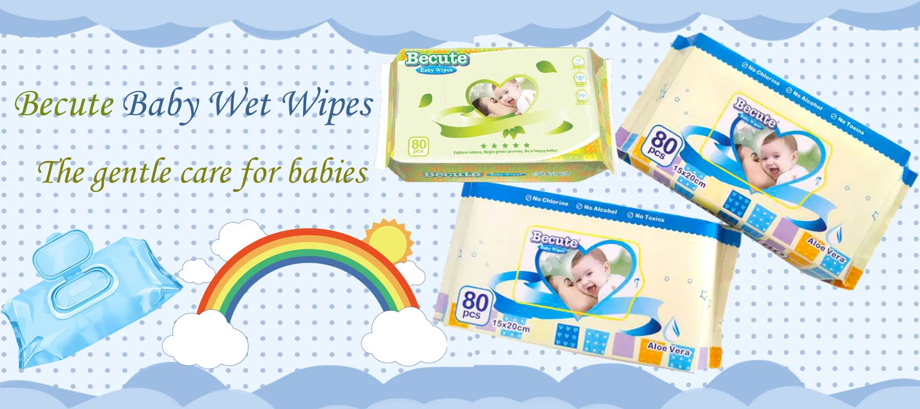 Wholesale Feminine Korean Wet Wipes Case, Wet Wipes Organic