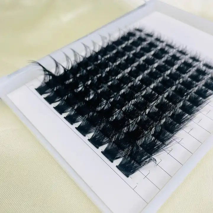 Private Label Cluster Lash Trays DIY Individuals Eyelash Extensions DIY Cluster Lashes Private Label