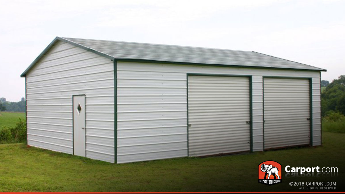 Custom Prefab Steel Garage Buildings Cheap Metal Carports for Sale