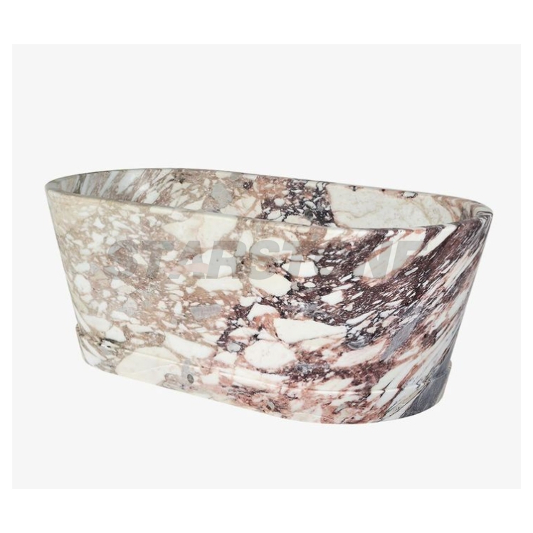 Каменная ванна из натурального мрамора