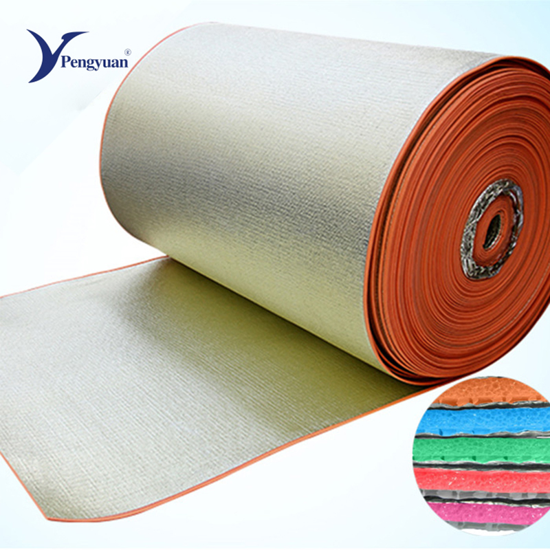 Hot Sale Reflective Fireproof Aluminum Foil XPE Foam Roof Heat Insulation Roll