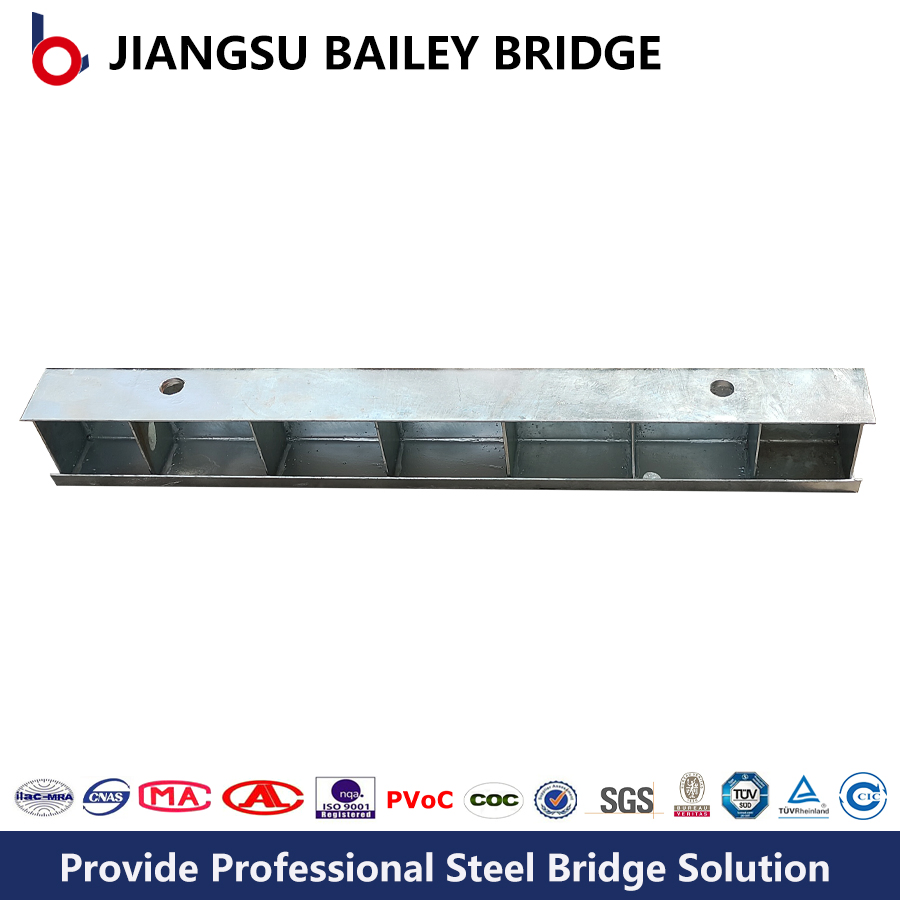 High Strength Weldable Precision Cut Bridge End Plate for Structural Support