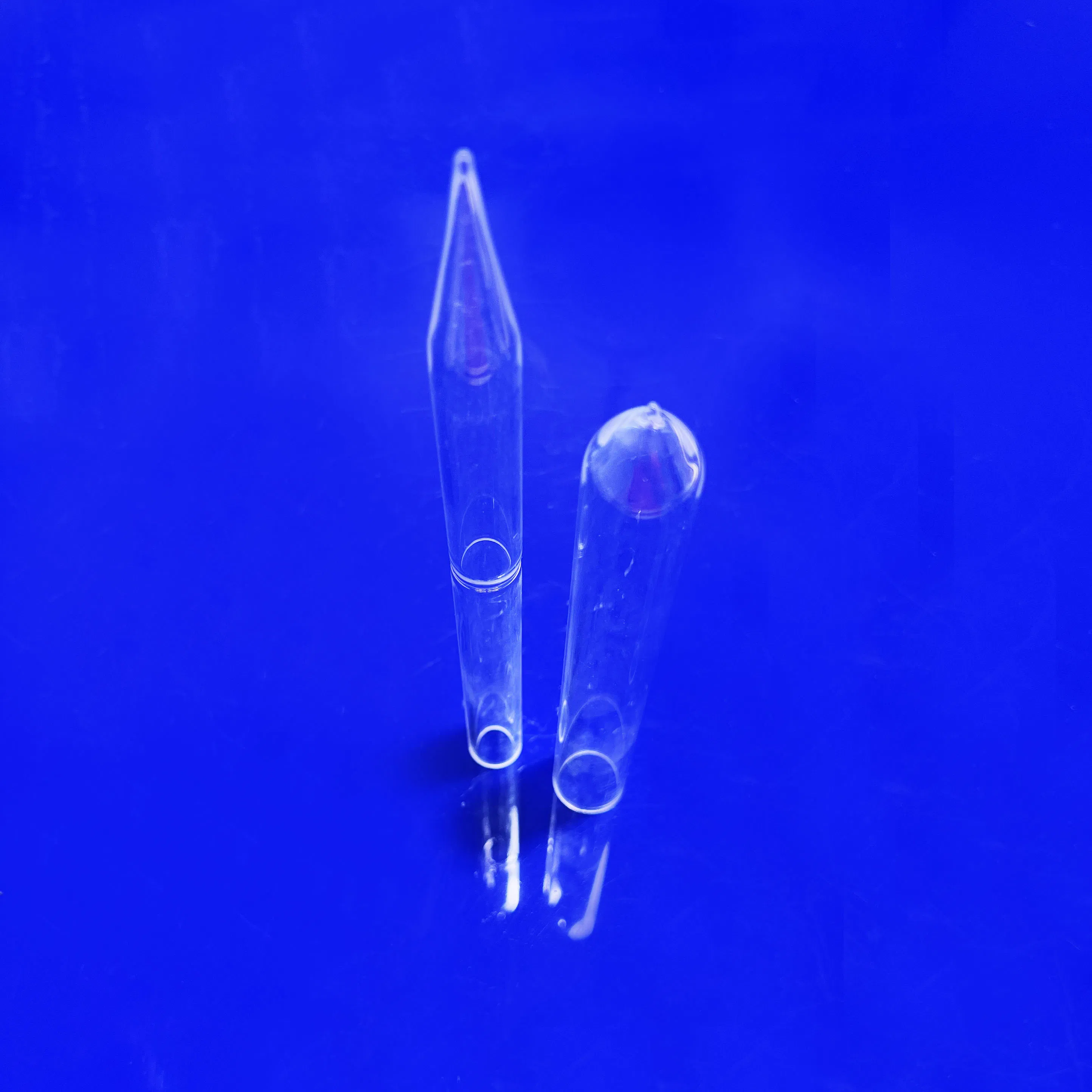 Circular Quartz Test Tube - High-Temperature Annealing Point Quartz Glass Tube