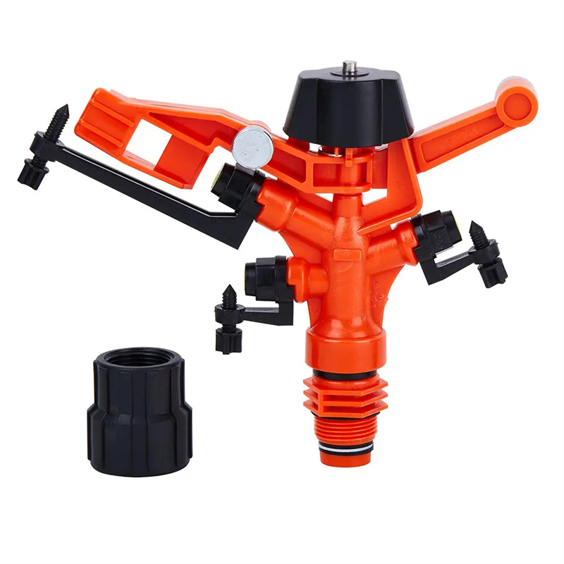 360 Rotation Auto Irrigation System Garden Lawn Sprinkler Patio Save Water
