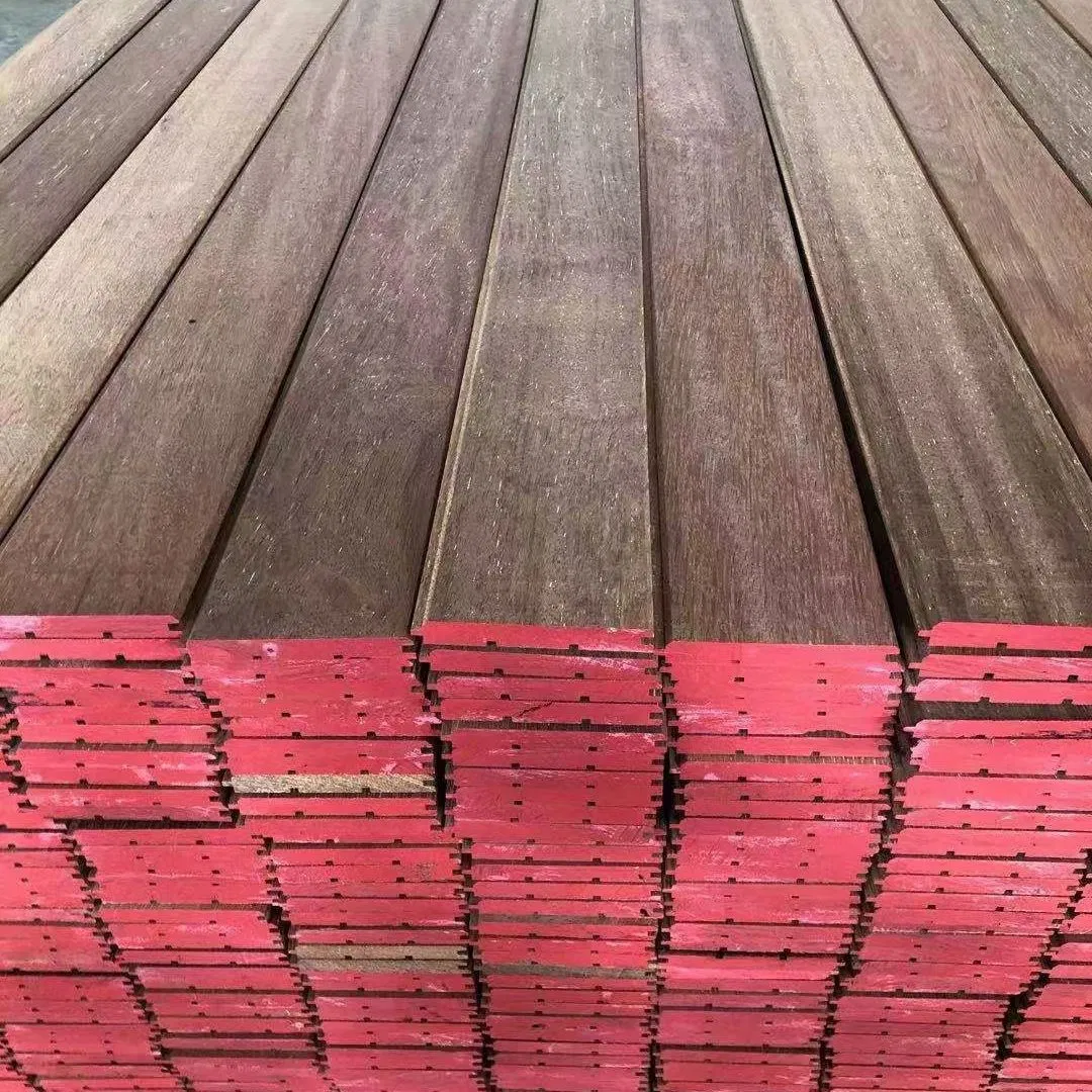 Solid Indonesian Merbau Wood Cladding /Ceiling