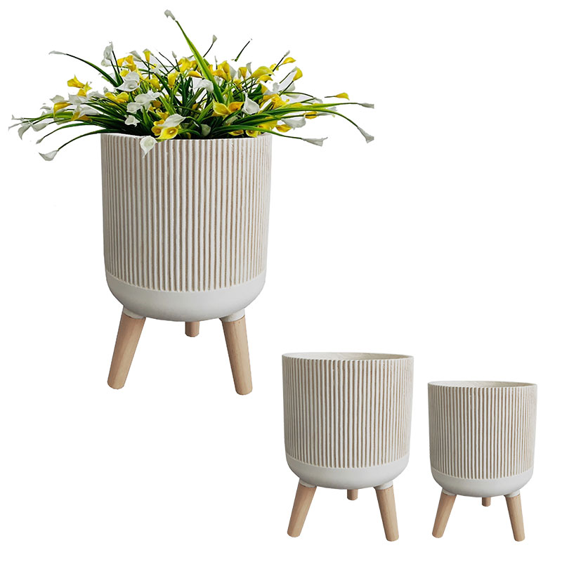 Горшок керамический цветочный большой для дома балкона