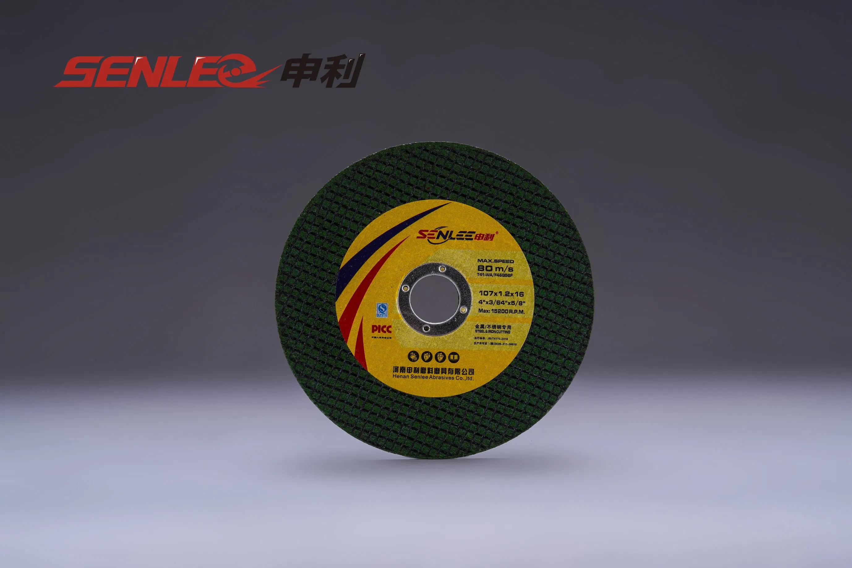 High-Wear T41 4'' Green Cutting Disc