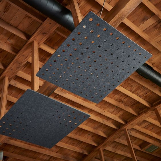 Pet Acoustical Ceiling Sound Proof Wall Sound Absorption Polyester Felt Acoustic Panels