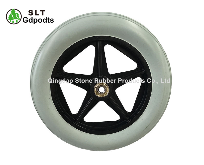 8 Inch Front Wheelchair Wheels PU Foam Wheels Furniture Wheel