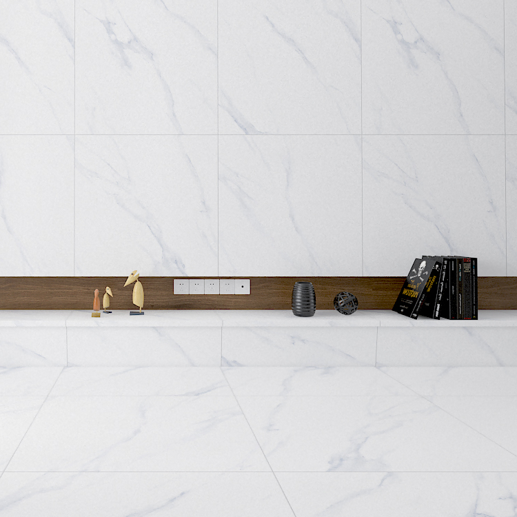 Керамогранит Dubai Noble White Carrara 600x600 мм