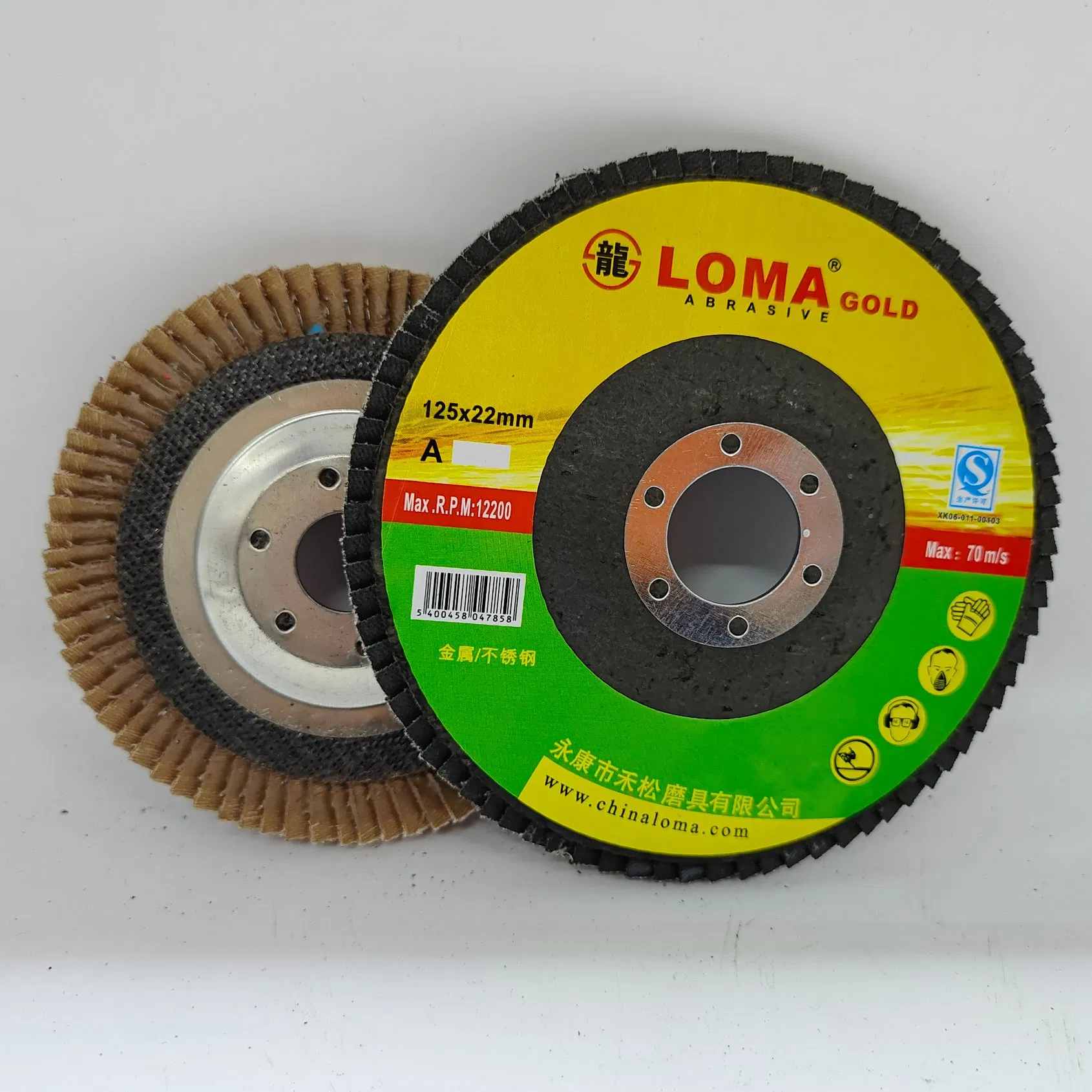 Лепестковый шлифовальный круг Loma для металла и стали