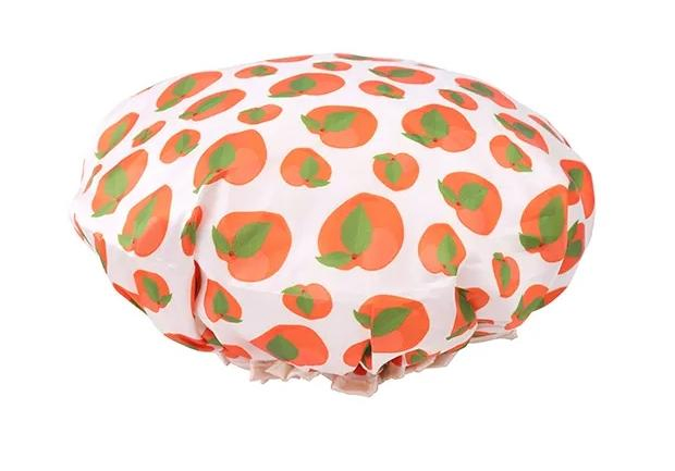 Custom Waterproof Bath Baby Kids Woman Luxury Plastic Shower Cap