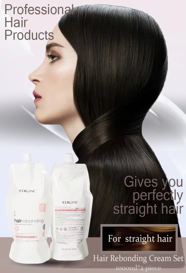Professional Organic Cold Wave Hair Perm Lotion Natural Straightening Hair Perm Curling Hair Permanent Long Lasting Perm Cream
