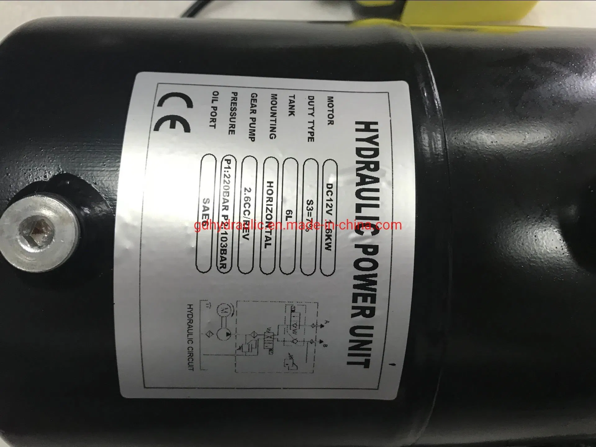 Гидравлическая силовая установка 12V